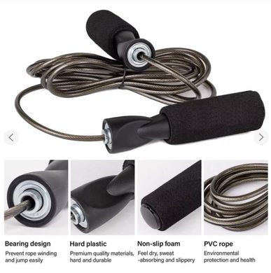 Скакалка з підшипниками Padon Jump Rope колір асорті 28138320