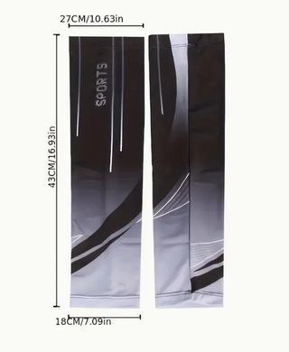 Рукава 2шт компрессионные Sports Розовые 6844