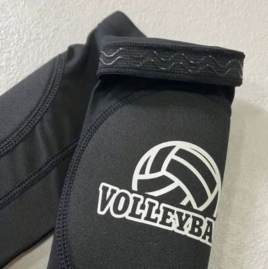 Накладки захисні на руку з аморт подушкою 2шт Volleyball Чорні 2шт 29862, _розмір M
